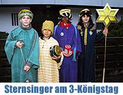 Sternsinger am Dreikönigstag
